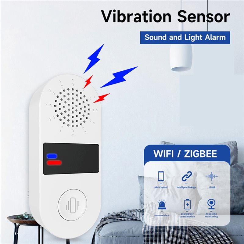 A25P Tuya Wifi Vibration Senso - Home Security App avis et prix
