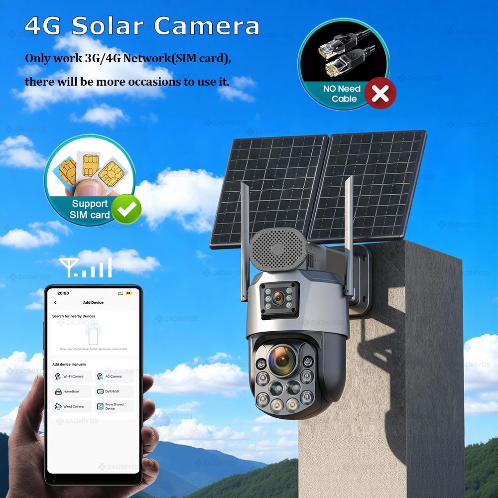 Dual Lens Home Outdoor Surveil - Home Security Network avis et prix